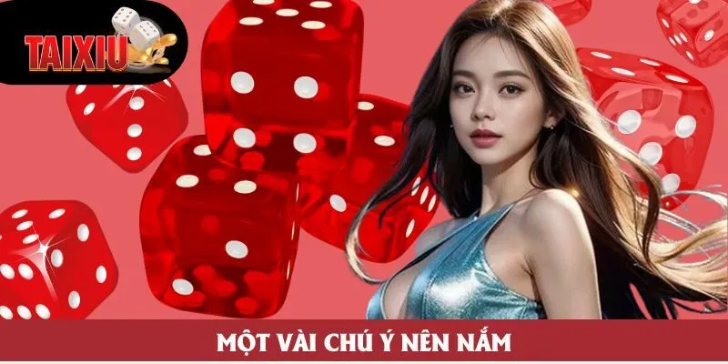 Một vài chú ý nên nắm