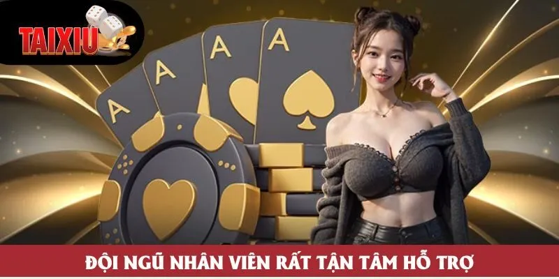 Đội ngũ nhân viên rất tận tâm hỗ trợ