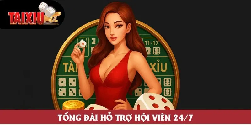 Tổng đài hỗ trợ hội viên 24/7