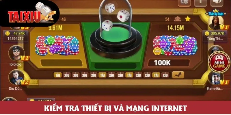 Kiểm tra dung lượng điện thoại và đường truyền Internet