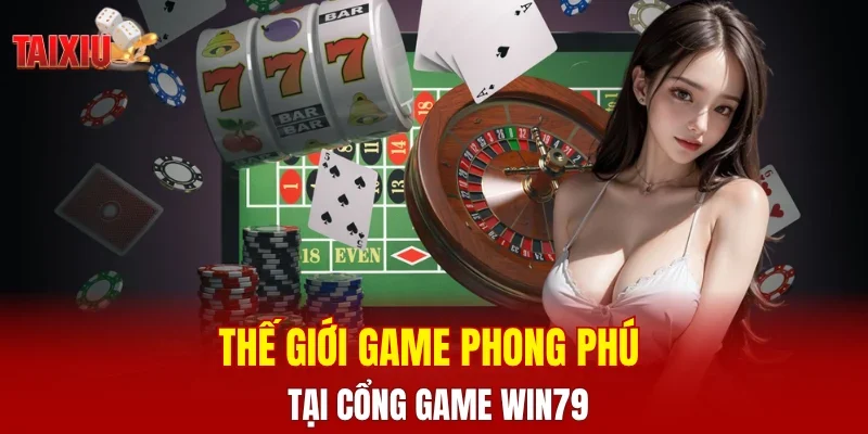 Thế giới game phong phú tại cổng game WIN79 